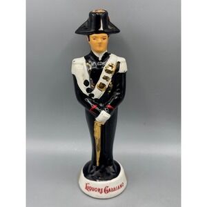 Vintage Liquore Galliano Soldier Decanter Coronelli Italy Ceramic Bottle EMPTY